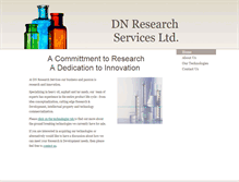 Tablet Screenshot of dnresearch.net